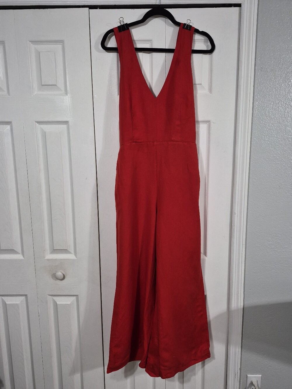 Romantic Core-Coquette Wide-Leg Jumpsuit